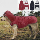 Pet Large Dog Raincoat Waterproof Big Dog Clothes Outdoor Coat Rain Jacket For Golden Retriever Labrador Husky Big Dogs 3XL-5XL, , Diva Unique - Diva Unique